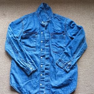 Dynamite Soft Denim Button-down